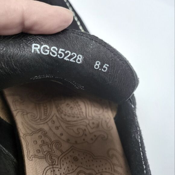 Robert Graham Dyson Penny Loafer Leather Black RGS5228 Mens Size 8.5 - Picture 9 of 9